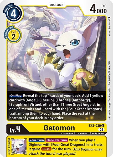 Gatomon [EX3-030] [Revision Pack Cards] | The Time Vault CA