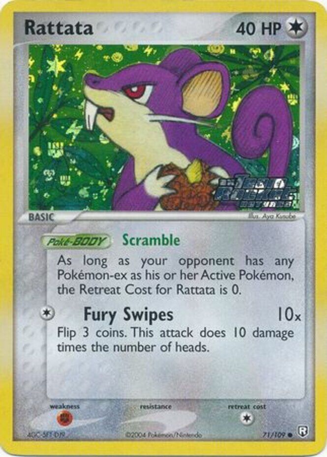 Rattata (71/109) (Stamped) [EX: Team Rocket Returns] | The Time Vault CA