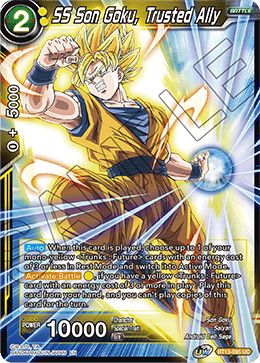 SS Son Goku, Trusted Ally (Uncommon) [BT13-095] | The Time Vault CA