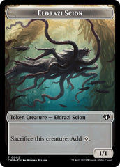 Eldrazi Scion // Satyr Double-Sided Token [Commander Masters Tokens] | The Time Vault CA