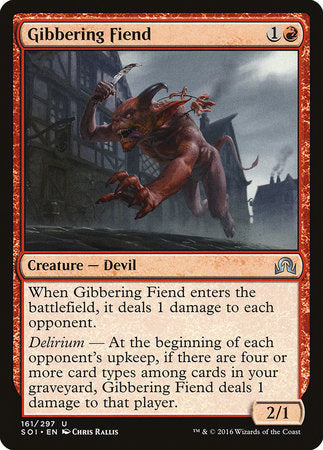 Gibbering Fiend [Shadows over Innistrad] | The Time Vault CA