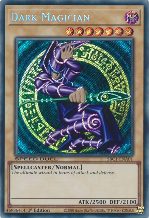 Dark Magician [SBC1-ENA01] Secret Rare | The Time Vault CA