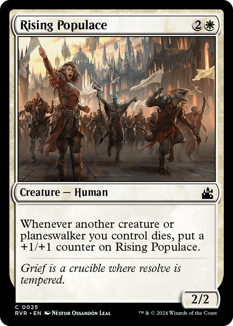 Rising Populace [Ravnica Remastered] | The Time Vault CA