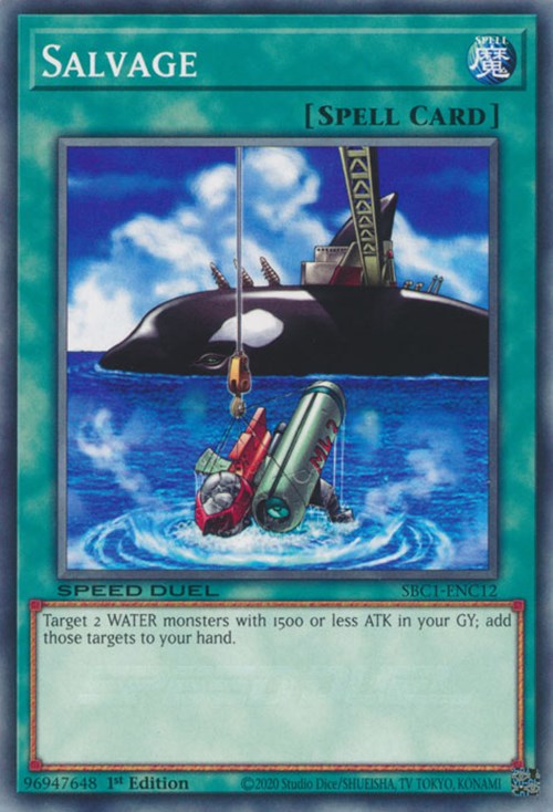 Salvage [SBC1-ENC12] Common | The Time Vault CA