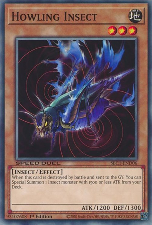 Howling Insect [SBC1-END06] Common | The Time Vault CA