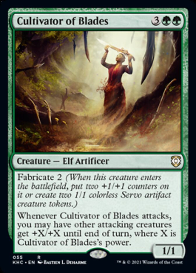 Cultivator of Blades [Kaldheim Commander] | The Time Vault CA