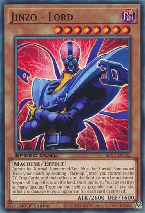Jinzo - Lord [SBC1-ENE02] Common | The Time Vault CA