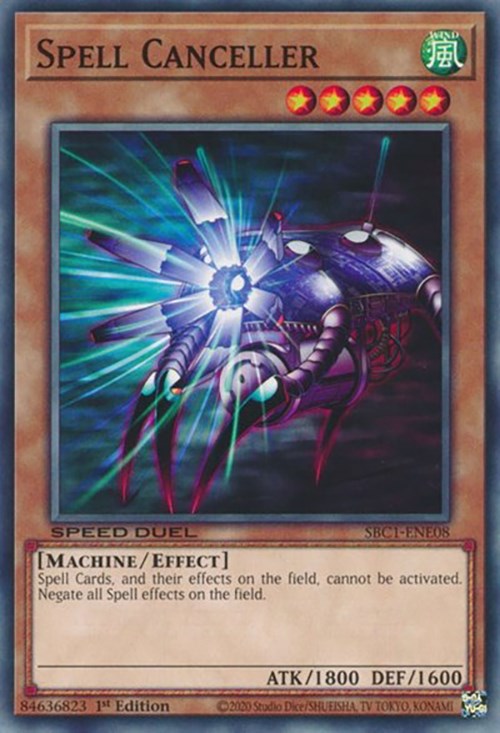 Spell Canceller [SBC1-ENE08] Common | The Time Vault CA