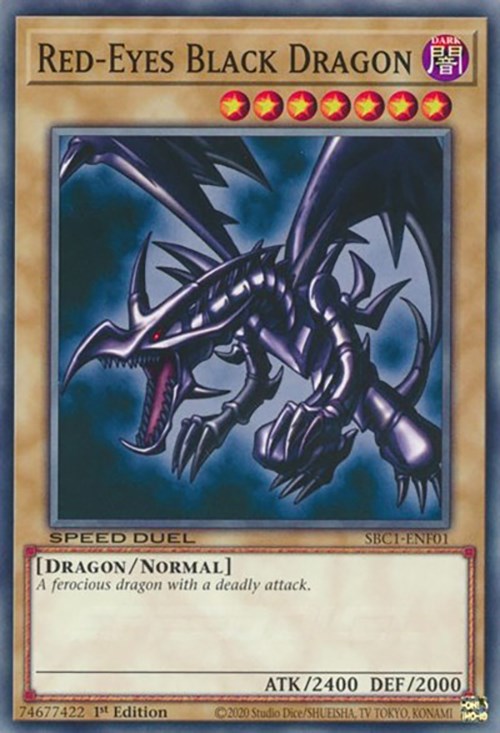 Red-Eyes Black Dragon [SBC1-ENF01] Common | The Time Vault CA