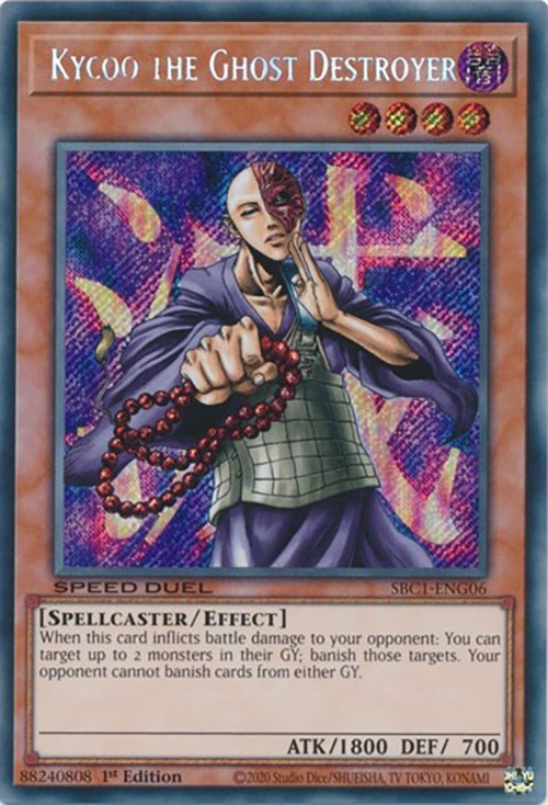Kycoo the Ghost Destroyer [SBC1-ENG06] Secret Rare | The Time Vault CA