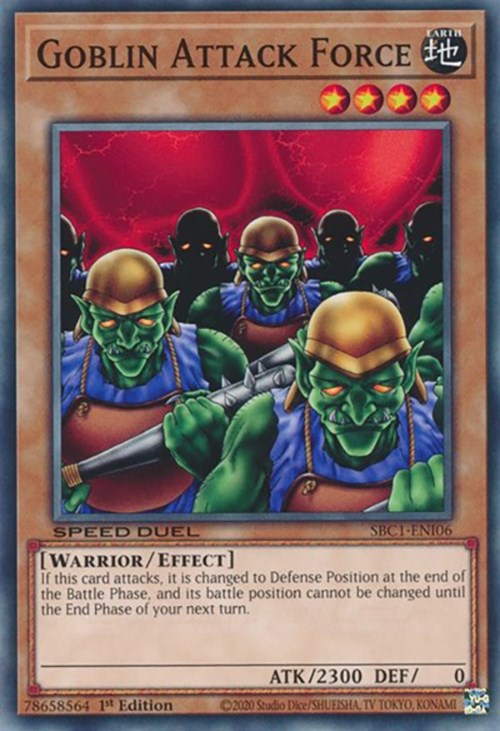 Goblin Attack Force [SBC1-ENI06] Common | The Time Vault CA