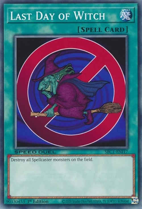 Last Day of Witch [SBC1-ENI17] Common | The Time Vault CA