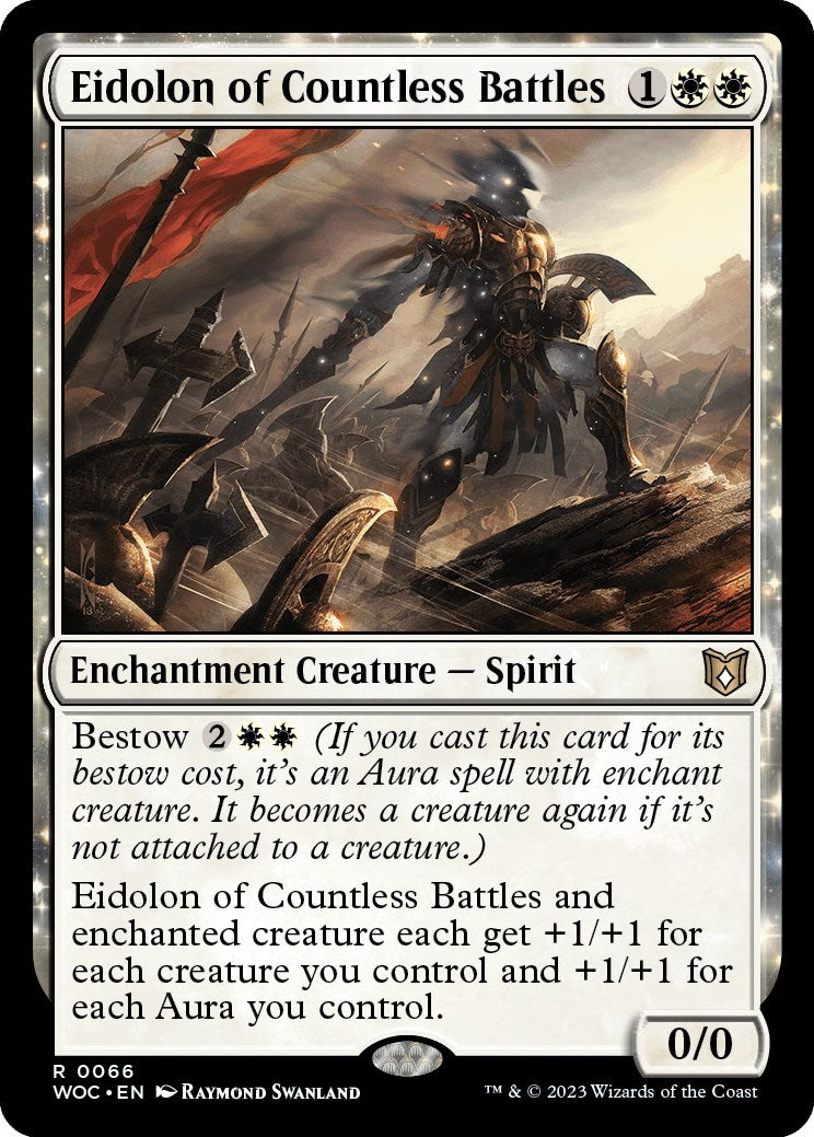 Eidolon of Countless Battles [Wilds of Eldraine Commander] | The Time Vault CA