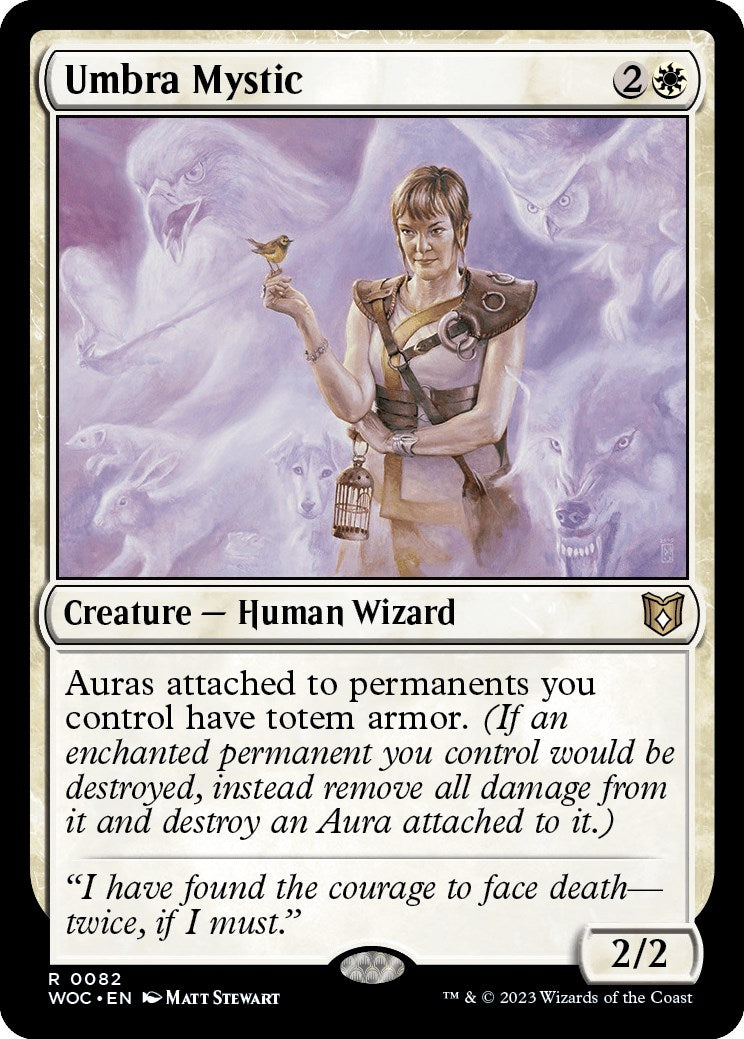 Umbra Mystic [Wilds of Eldraine Commander] | The Time Vault CA