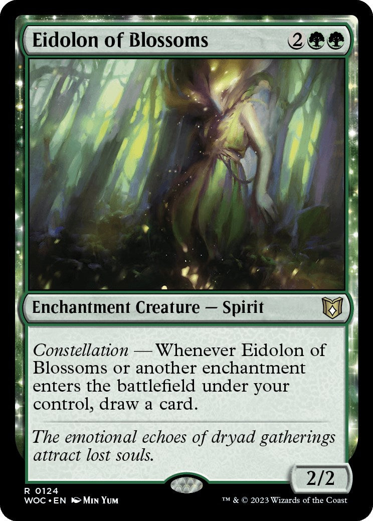 Eidolon of Blossoms [Wilds of Eldraine Commander] | The Time Vault CA