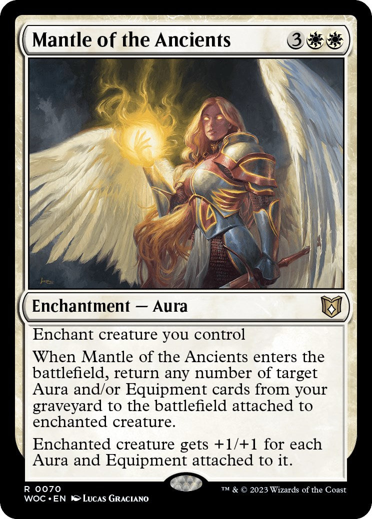 Mantle of the Ancients [Wilds of Eldraine Commander] | The Time Vault CA