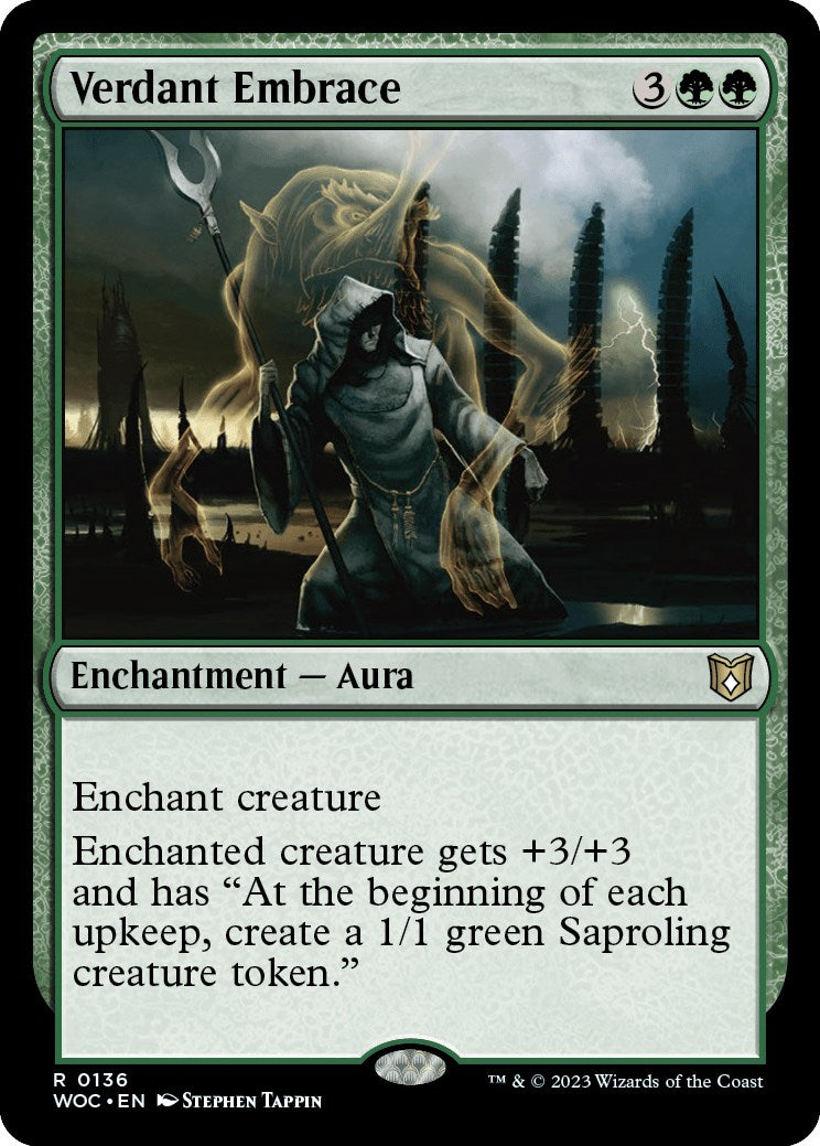 Verdant Embrace [Wilds of Eldraine Commander] | The Time Vault CA