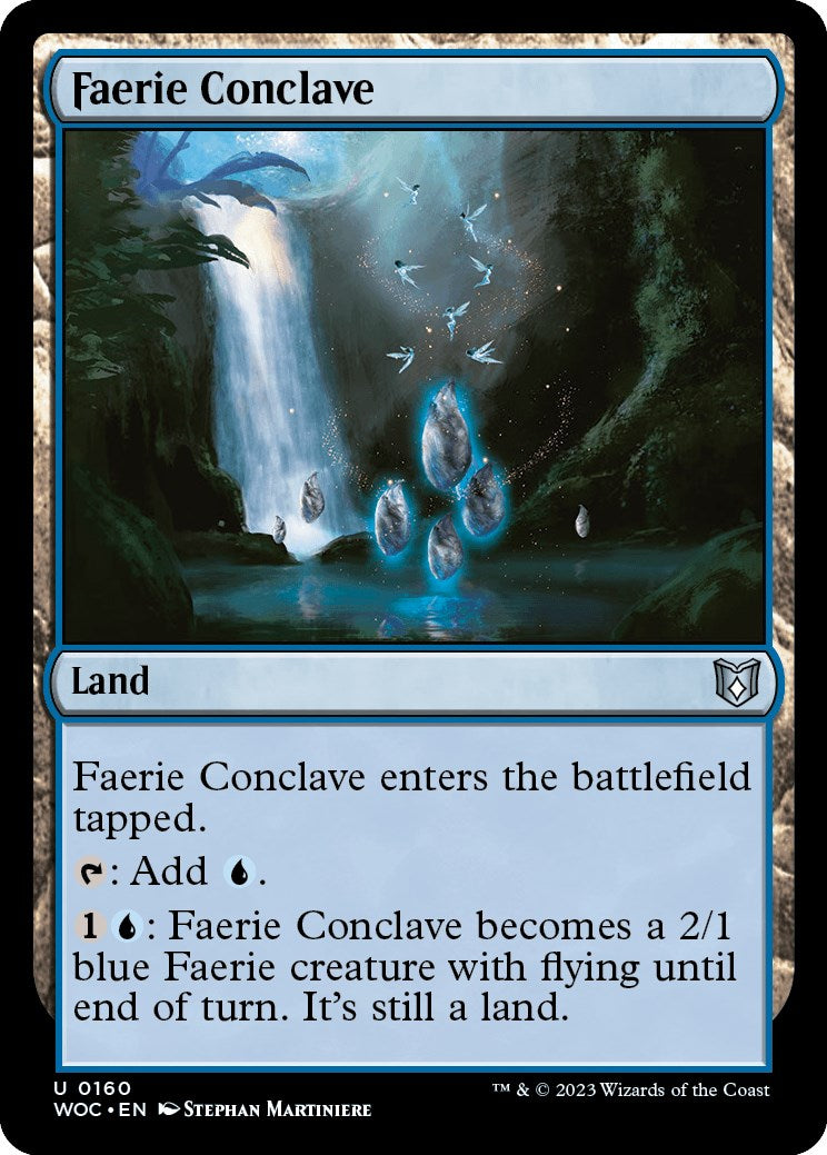 Faerie Conclave [Wilds of Eldraine Commander] | The Time Vault CA