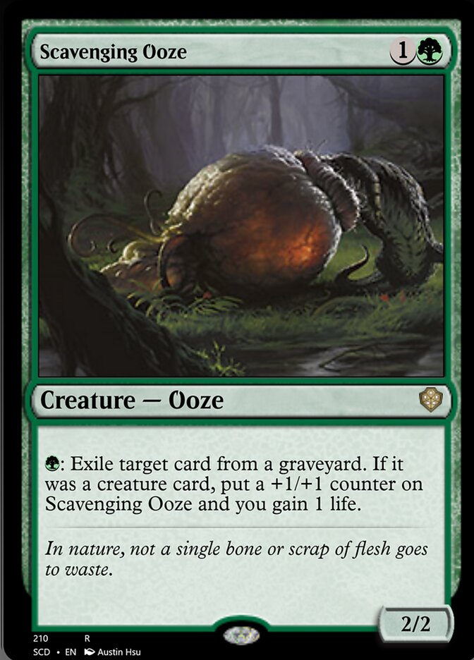 Scavenging Ooze [Starter Commander Decks] | The Time Vault CA