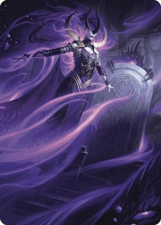 Ashiok, Wicked Manipulator Art Card (10/81) [Wilds of Eldraine Art Series] | The Time Vault CA