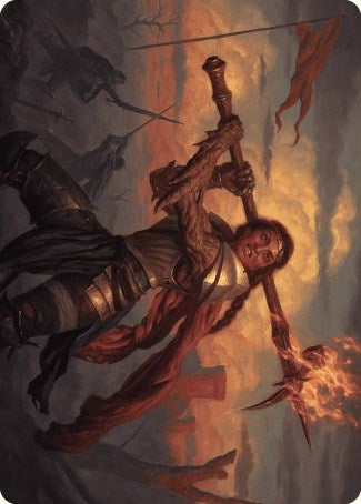 Imodane, the Pyrohammer Art Card [Wilds of Eldraine Art Series] | The Time Vault CA