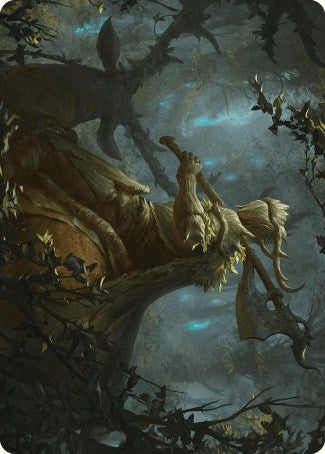 Verdant Outrider Art Card [Wilds of Eldraine Art Series] | The Time Vault CA