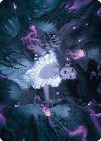 Neva, Stalked by Nightmares Art Card [Wilds of Eldraine Art Series] | The Time Vault CA