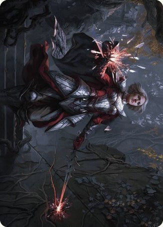 Rowan, Scion of War Art Card (31/81) [Wilds of Eldraine Art Series] | The Time Vault CA