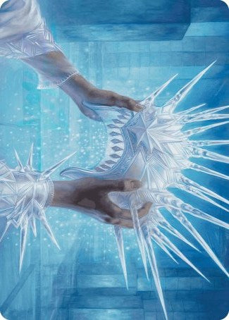 Hylda's Crown of Winter Art Card [Wilds of Eldraine Art Series] | The Time Vault CA