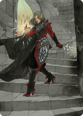 Rowan, Scion of War Art Card (59/81) [Wilds of Eldraine Art Series] | The Time Vault CA