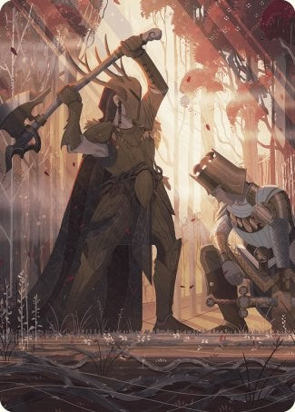 Karmic Justice Art Card [Wilds of Eldraine Art Series] | The Time Vault CA