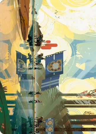 Knightly Valor Art Card [Wilds of Eldraine Art Series] | The Time Vault CA