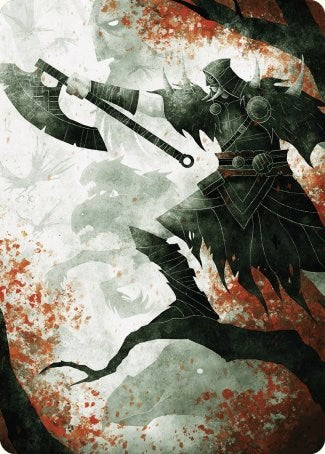 Garruk's Uprising Art Card [Wilds of Eldraine Art Series] | The Time Vault CA