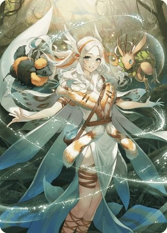 Greater Auramancy Anime Art Card [Wilds of Eldraine Art Series] | The Time Vault CA