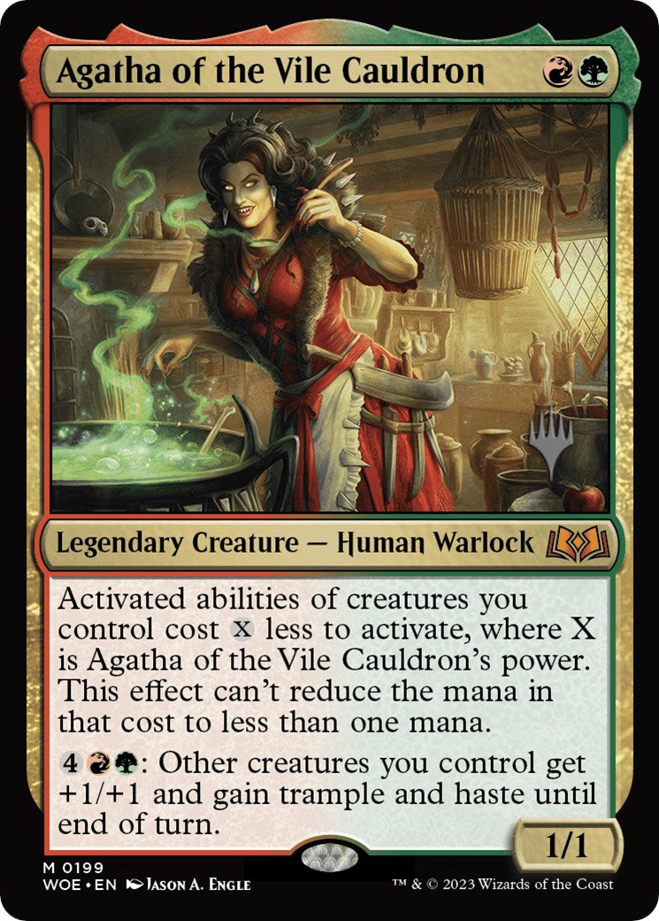 Agatha of the Vile Cauldron (Promo Pack) [Wilds of Eldraine Promos] | The Time Vault CA