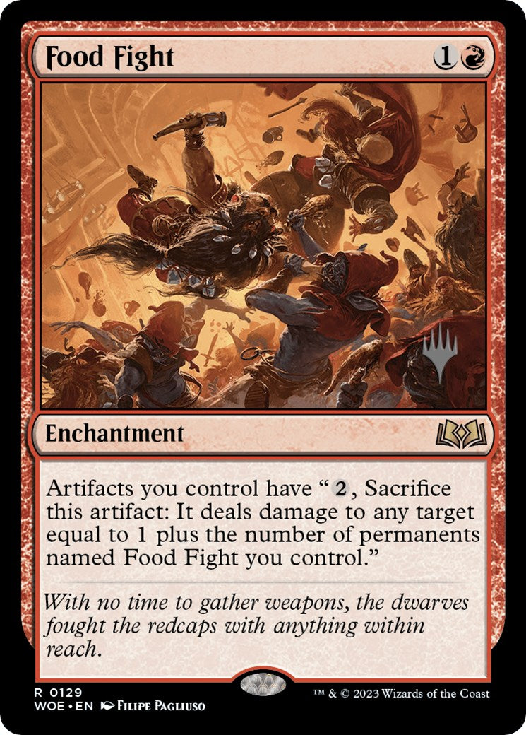 Food Fight (Promo Pack) [Wilds of Eldraine Promos] | The Time Vault CA