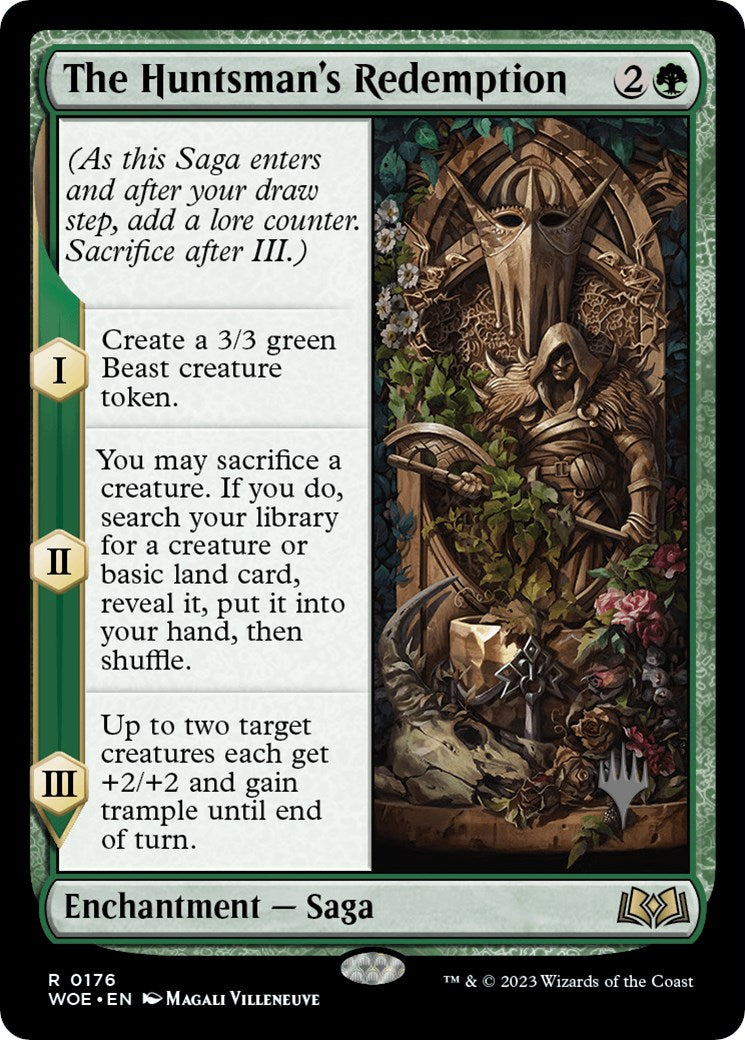 The Huntsman's Redemption (Promo Pack) [Wilds of Eldraine Promos] | The Time Vault CA