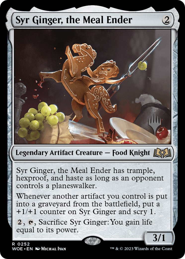 Syr Ginger, the Meal Ender (Promo Pack) [Wilds of Eldraine Promos] | The Time Vault CA