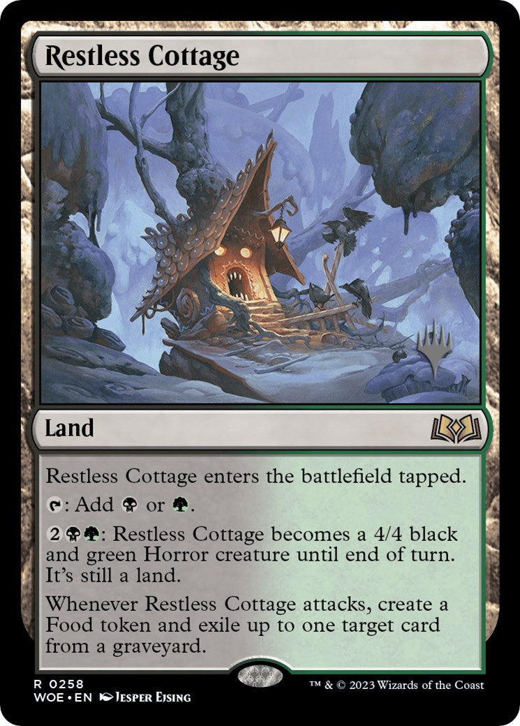 Restless Cottage (Promo Pack) [Wilds of Eldraine Promos] | The Time Vault CA