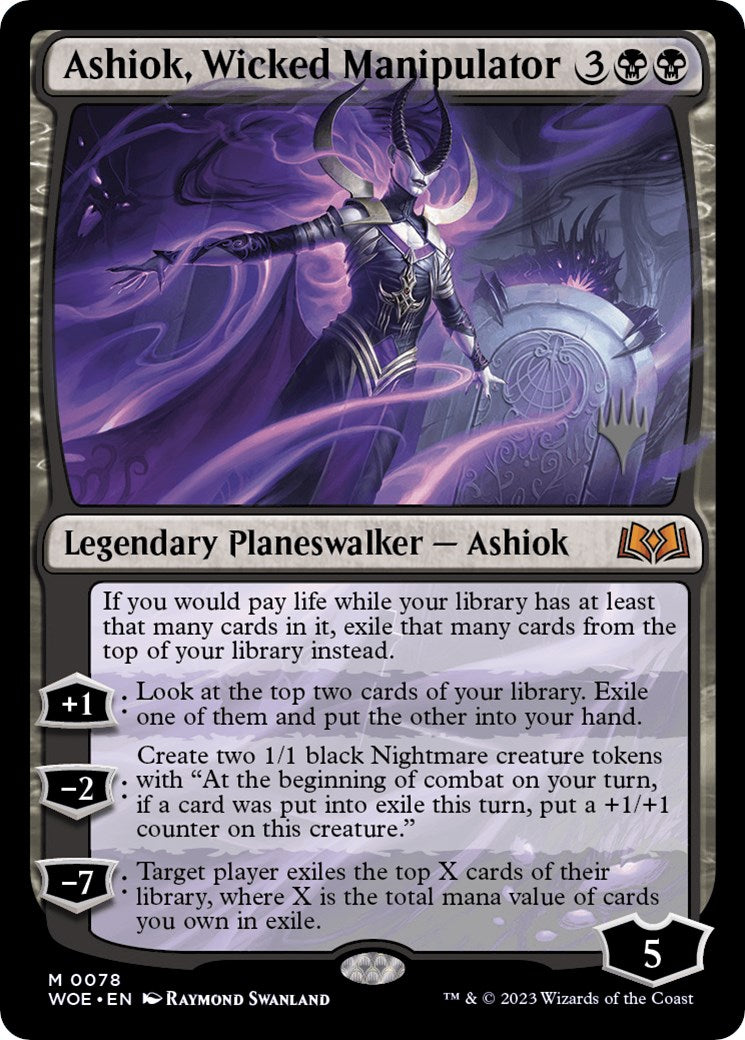 Ashiok, Wicked Manipulator (Promo Pack) [Wilds of Eldraine Promos] | The Time Vault CA