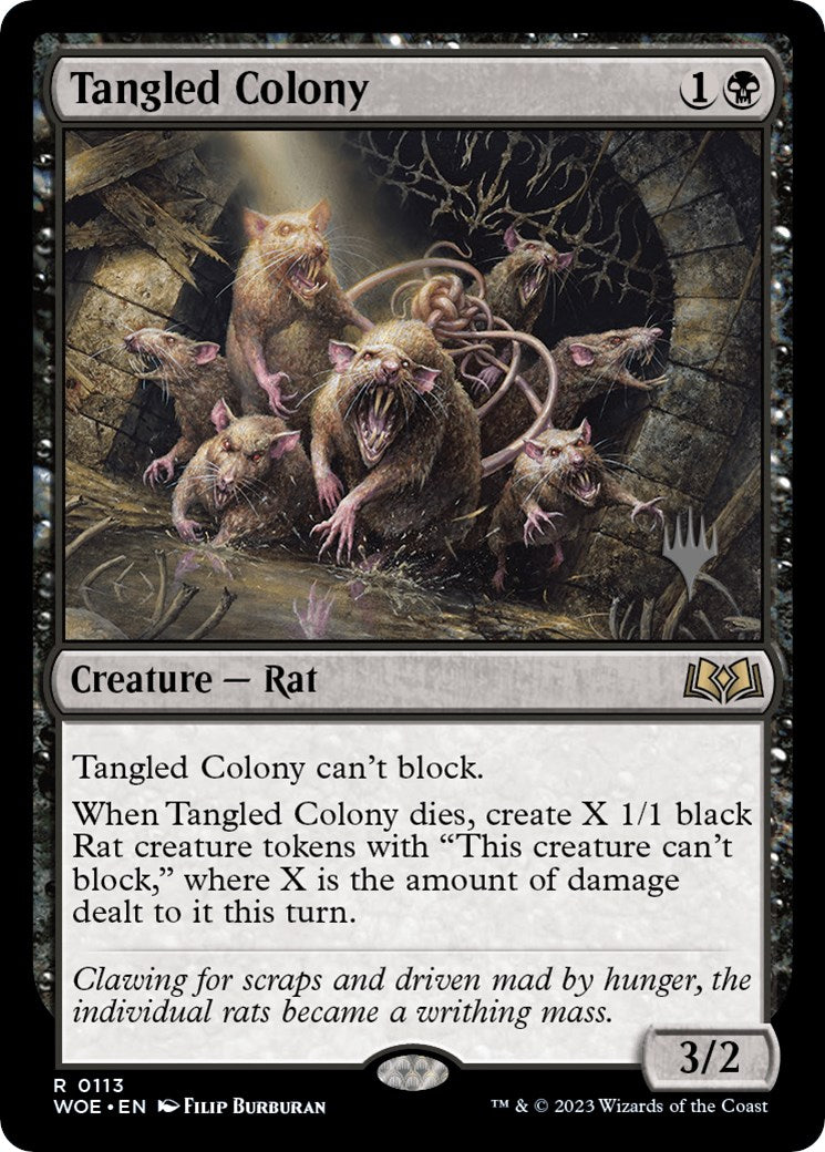 Tangled Colony (Promo Pack) [Wilds of Eldraine Promos] | The Time Vault CA