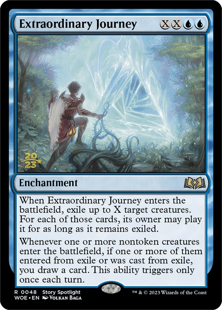 Extraordinary Journey [Wilds of Eldraine Prerelease Promos] | The Time Vault CA