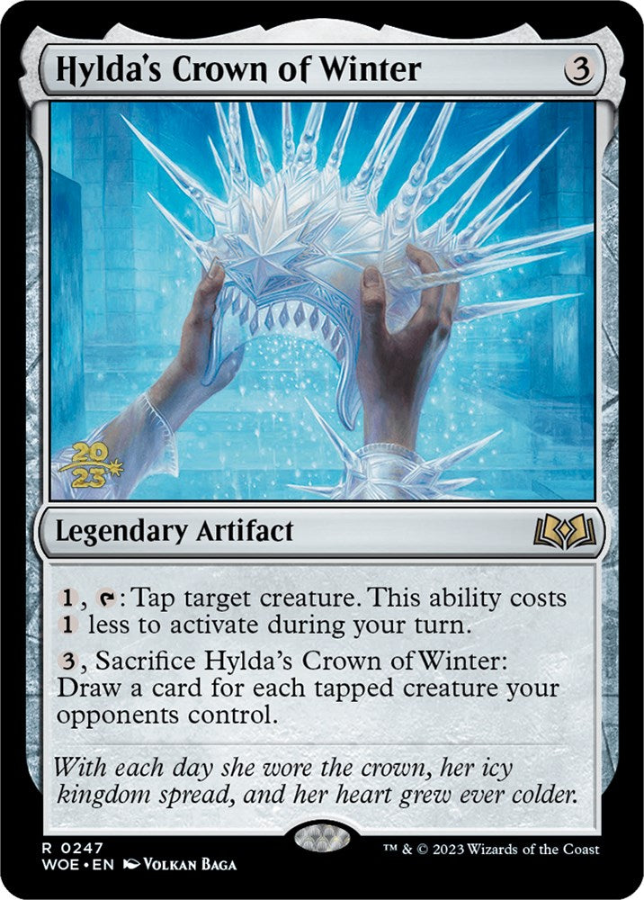 Hylda's Crown of Winter [Wilds of Eldraine Prerelease Promos] | The Time Vault CA