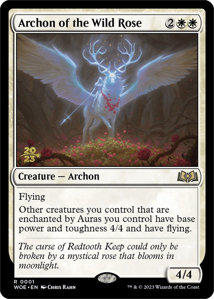 Archon of the Wild Rose [Wilds of Eldraine Prerelease Promos] | The Time Vault CA