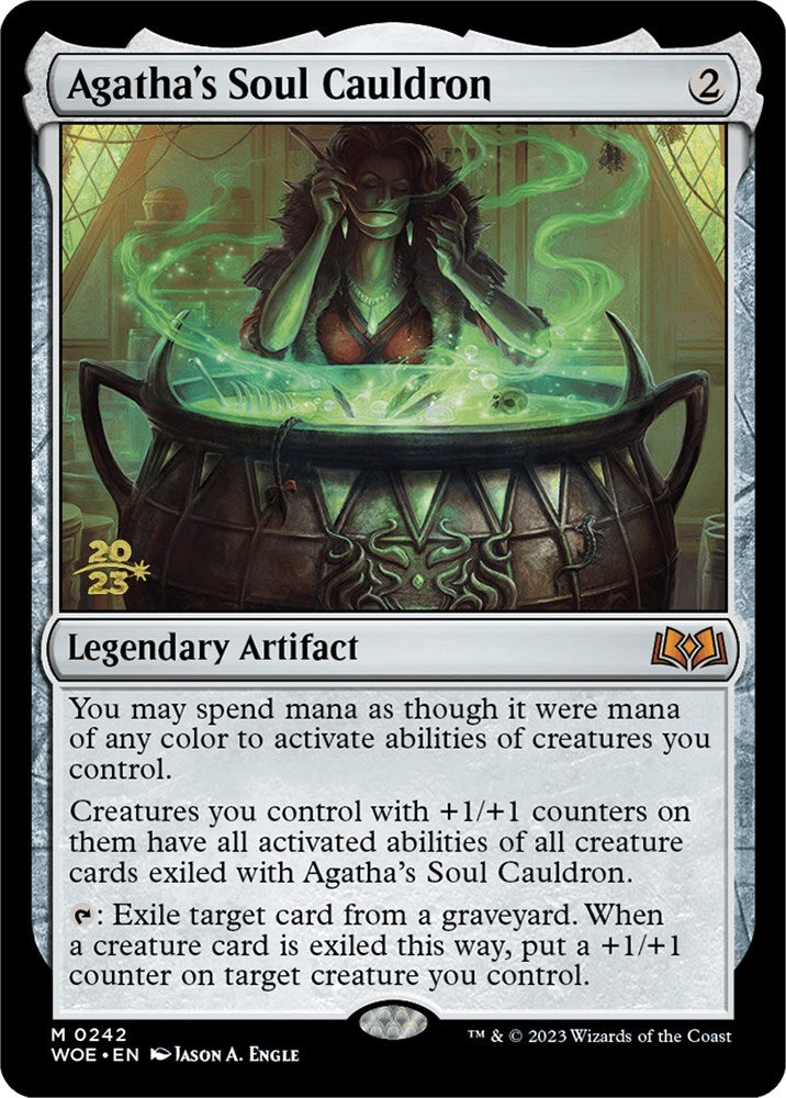 Agatha's Soul Cauldron [Wilds of Eldraine Prerelease Promos] | The Time Vault CA