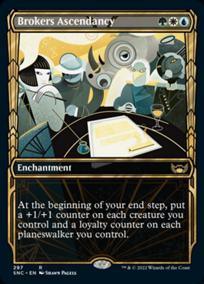 Brokers Ascendancy (Showcase Golden Age) [Streets of New Capenna] | The Time Vault CA