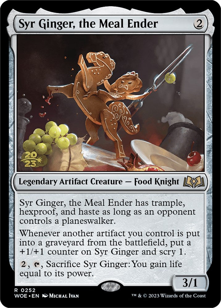 Syr Ginger, the Meal Ender [Wilds of Eldraine Prerelease Promos] | The Time Vault CA