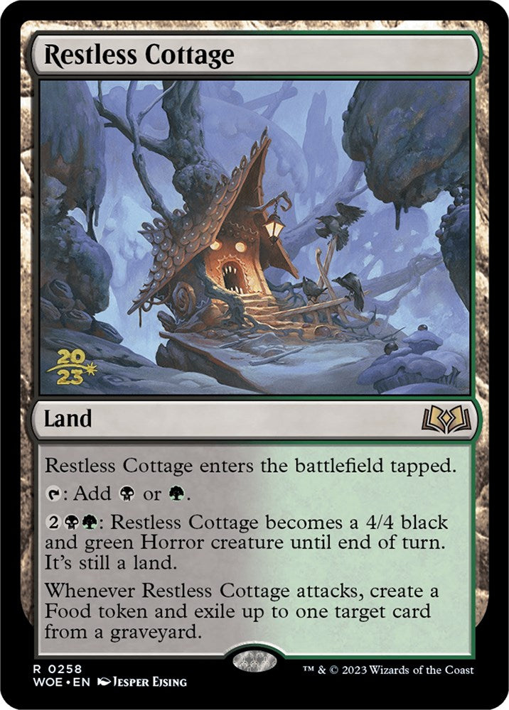 Restless Cottage [Wilds of Eldraine Prerelease Promos] | The Time Vault CA