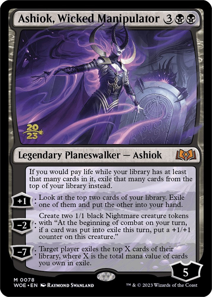 Ashiok, Wicked Manipulator [Wilds of Eldraine Prerelease Promos] | The Time Vault CA