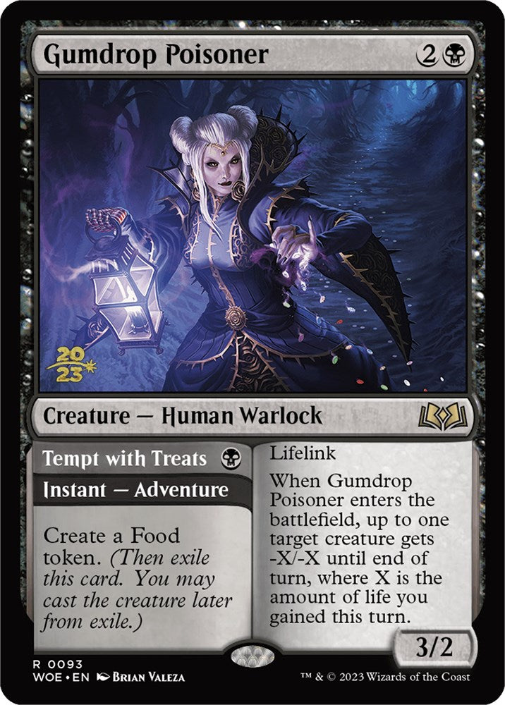 Gumdrop Poisoner // Tempt with Treats [Wilds of Eldraine Prerelease Promos] | The Time Vault CA